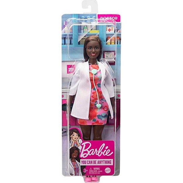 Barbie Kariyer Bebekleri Esmer Doktor Barbie GYT29