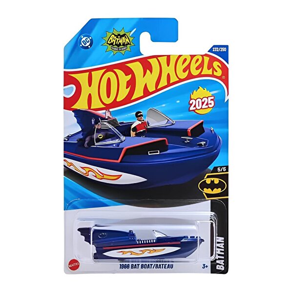 Hot Wheels Tekli Arabalar 1966 Bat Boat HYW57