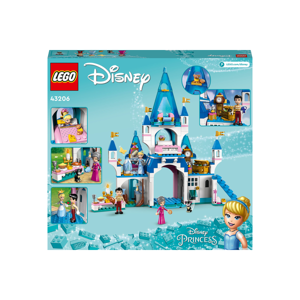 LEGO Disney Princess Sindirella ve Yakışıklı Prens'in Şatosu 43206
