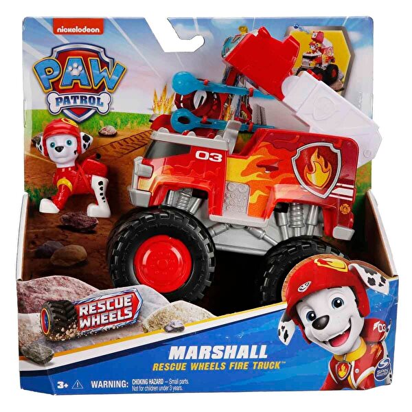 Paw Patrol Rescue Wheels Temalı Araçlar Marshall