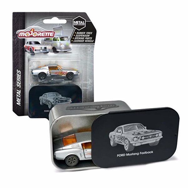 Majorette Vintage Deluxe Metal Araba Serisi Ford Mustang Fastback