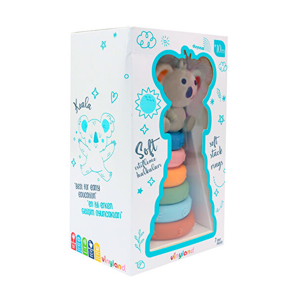 Vinyland Soft İstifleme Halkaları Koala