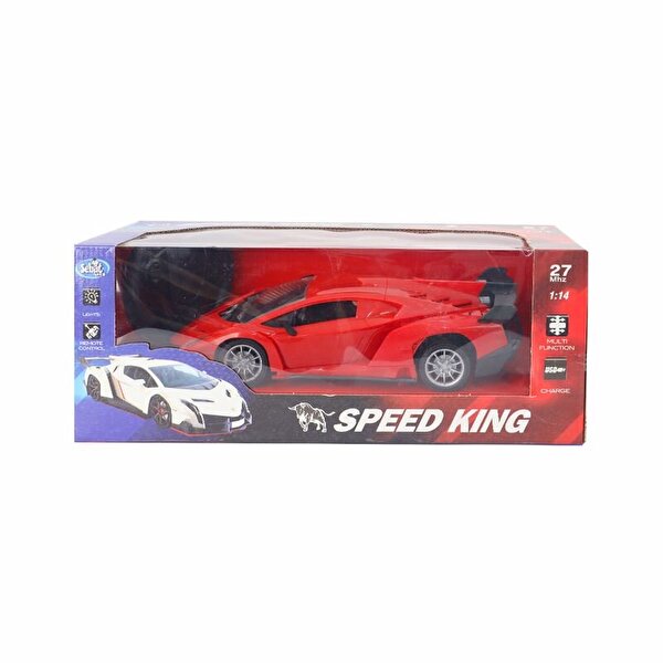 1:14 Uzaktan Kumandalı Kırmızı Spor Araba