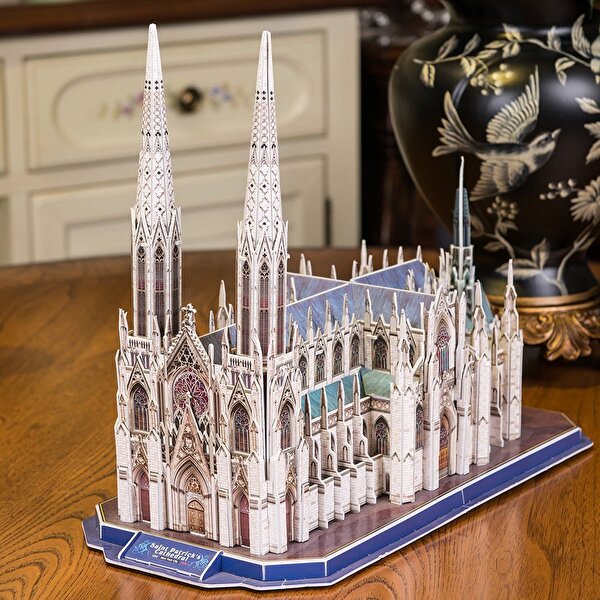 Cubic Fun 3D Puzzle 117 Parça Saint Patrick Katedrali ABD