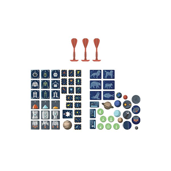 Smoby Aksesuarlı Uzay Istasyon Merkezi Oyun Seti