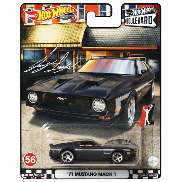 Hot Wheels Boulevard Premium Arabalar 71 Mustang Mac1 HCR21