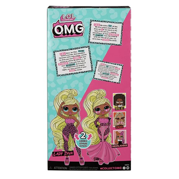 L.O.L Surprise OMG HoS Lady Diva Bebeği S2