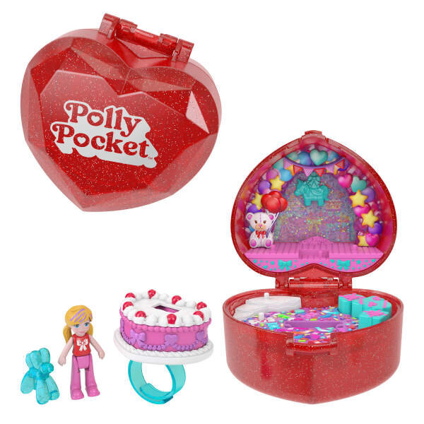 Polly Pocket Mattel'in 80 Yıl Dönümü Yüzük Kutusu JGK21