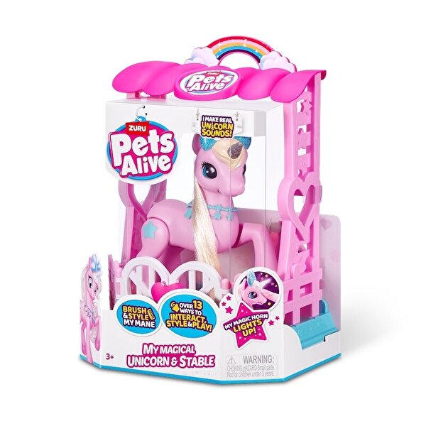 Pets Alive Unicorn Sesli ve Işıklı Oyun Seti 9545