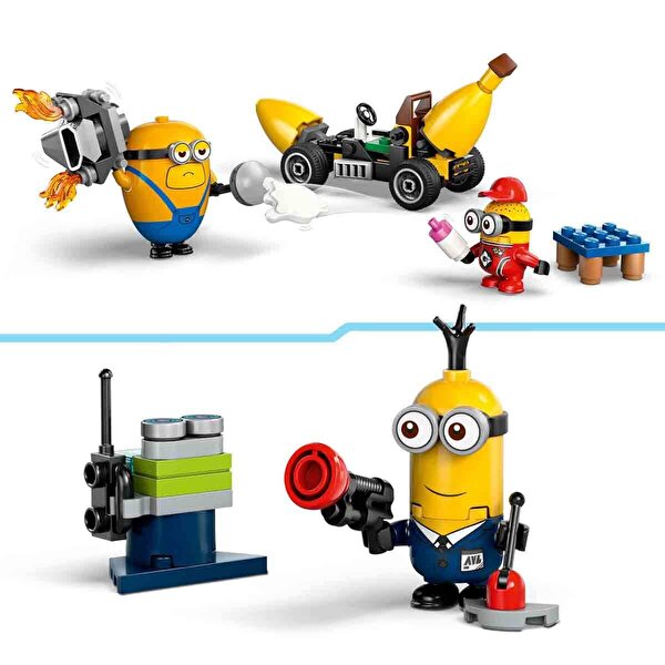 LEGO Despicable Me 4 Minyonlar ve Muz Araba 75580