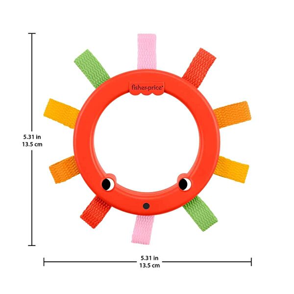 Fisher Price Kolay Tutuşlu Çıngırak JKW56