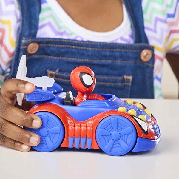 Spidey and His Amazing Friends Aksiyon Figürü ve Araç Seti Spidey G2461