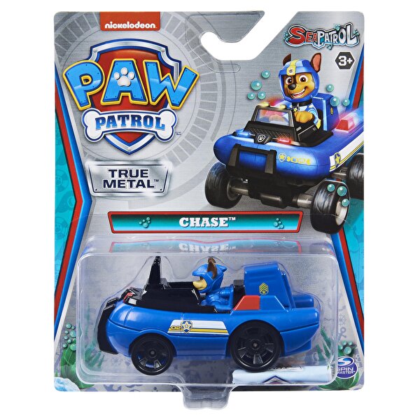 Paw Patrol Die-Cast Araçlar (Mighty Pups) Sea Patrol Chase