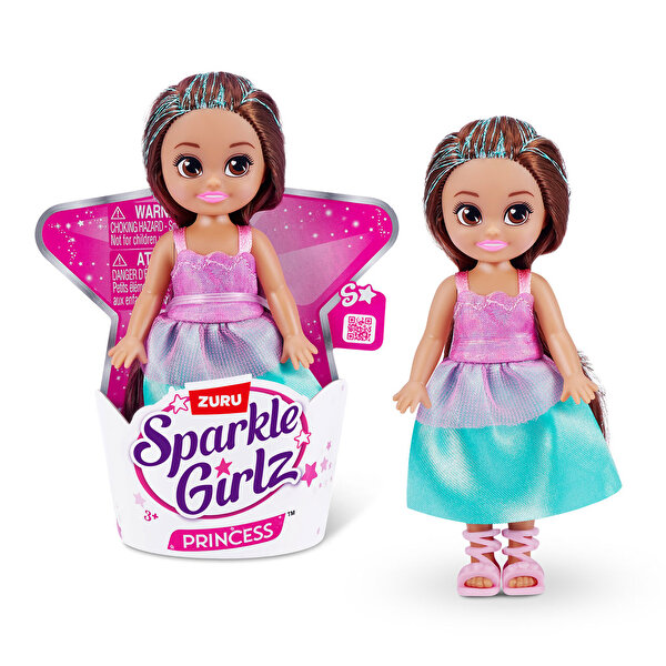Sparkle Girlz Prenses Cupcake 12 Cm Kahverengi Saçlı