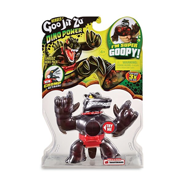 Goojitzu Tekli Figür S3 Dinopower Shreds
