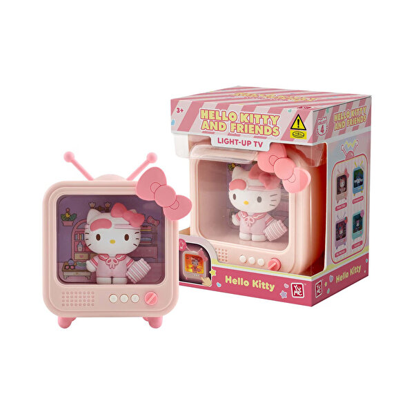 Yume Toys Hello Kitty And Friends Bedside Light TV Serisi Hello Kitty