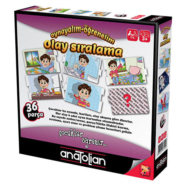 Oynayalım Öğrenelim Olay Sıralama