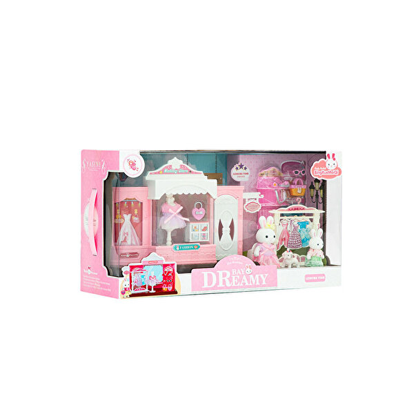 Bay Dreamy Mini Tavşan Moda Dükkanı Oyun Seti