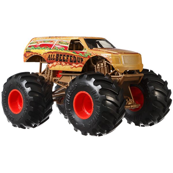Hot Wheels Monster Trucks 1:24 Arabalar All Beefed Up GBV41