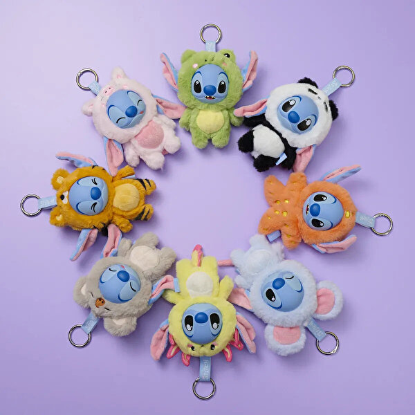 Disney Stitch Yuyu Peluş Anahtarlık Sürpriz Paket