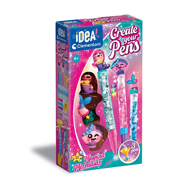 Idea Clemetoni Kalem Tasarım Seti Magical Mermaids