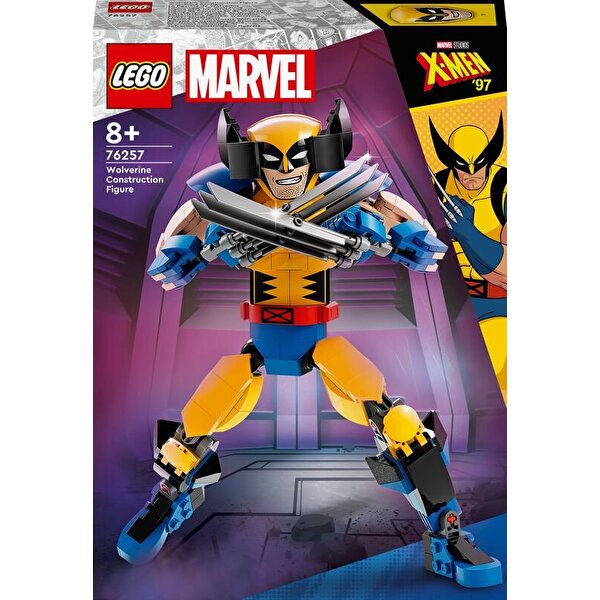 LEGO Marvel Wolverine Yapım Figürü 76257