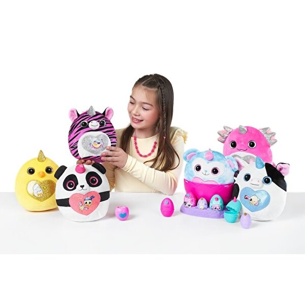 Rainbocorns Mini Eggzania Sürpriz Peluş Gold Boynuz