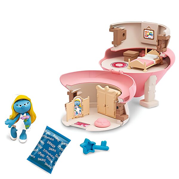 Şirinler Evi Oyun Seti Şirine ve Evi