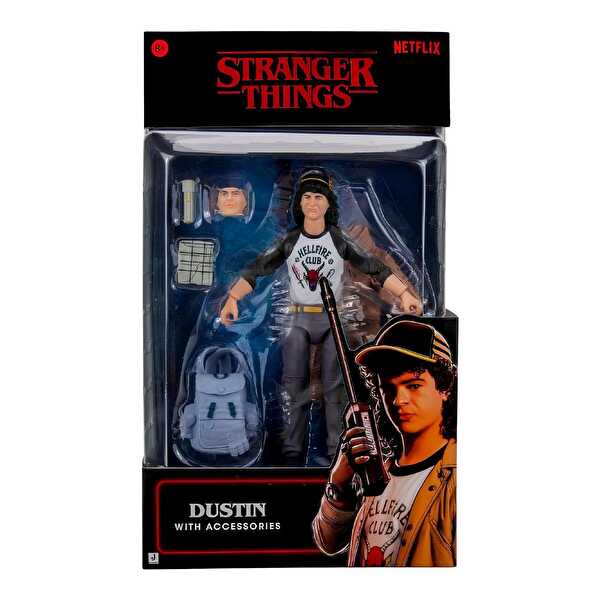 Stranger Things Hunt & Battle Aksiyon Figürü 10 Cm Dustin