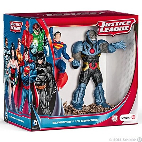 Superman vs Darkseid Scenery Pack Figür Seti