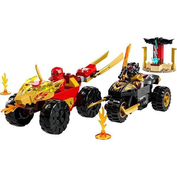 LEGO Ninjago Kai ve Ras'ın Araba ve Motosiklet Savaşı 71789