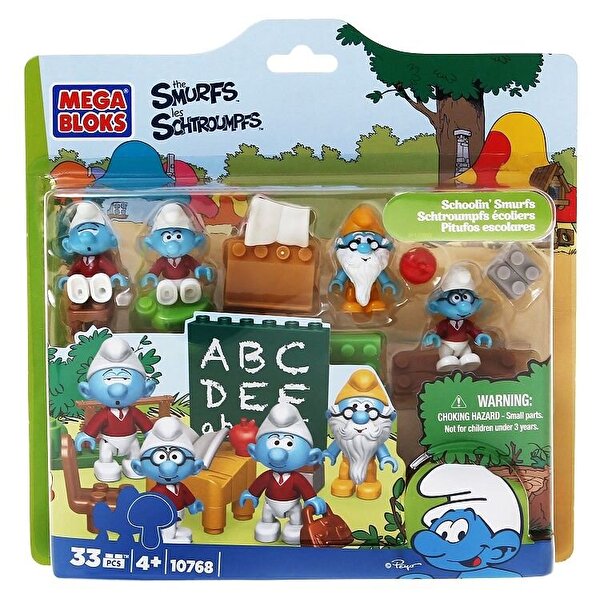 Mega Bloks Şirinler ve Yaz Okulu 33 Parça 10768