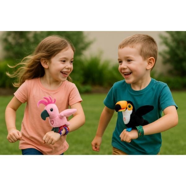 Happy Yappers Slap Bant Konuşan ve Taklit Eden Flamingo