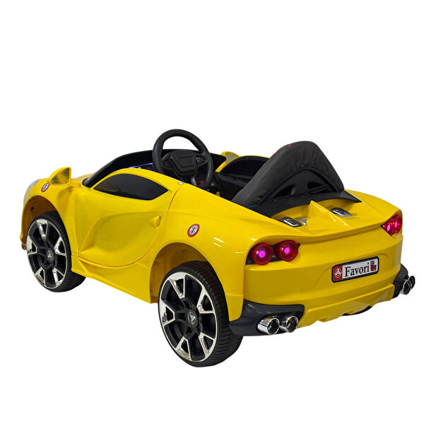 Favori Gt 12 Volt Akülü Araba Sarı