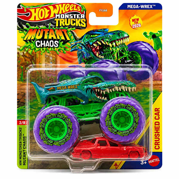 Hot Wheels Monster Trucks 1:64 Arabalar Mega-Wrex JHY55