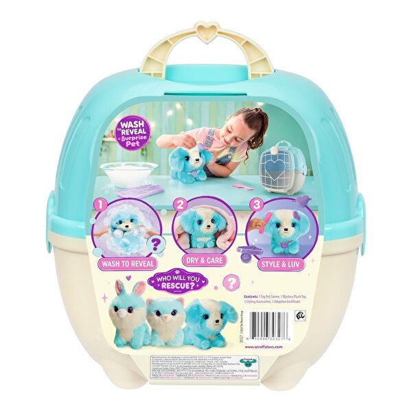 Scruff A Luvs Sevimli Pastel Seri Mavi 30325