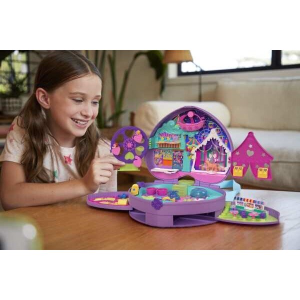 Polly Pocket Lunapark Sırt Çantası Oyun Seti̇
