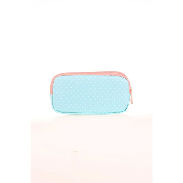 Kaukko Kids 3 Bölmeli Cute Face Cat Kalem Çantası