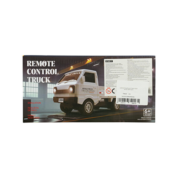 Şarjlı Kumandalı Duman Atan Kamyonet Mavi