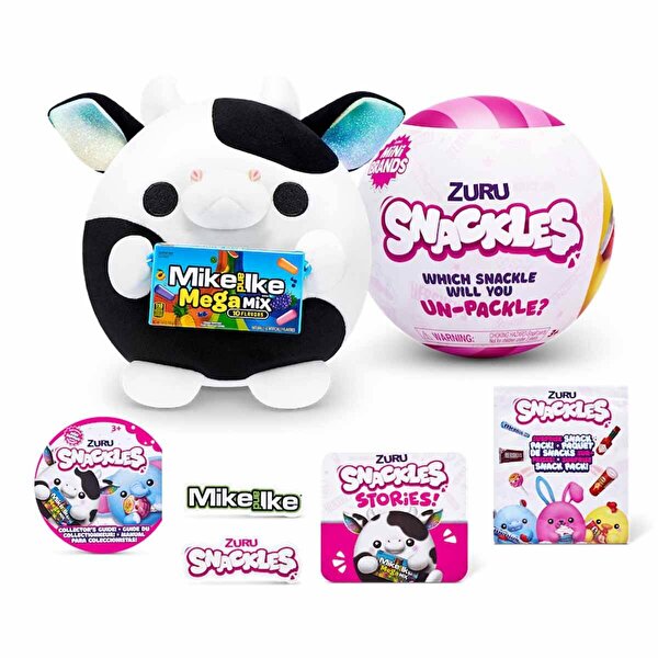 Snackles Aburcubur Sürpriz Peluş 12 cm