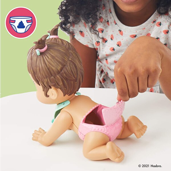Baby Alive Bebeğimle Mama Eğlencesi Kumral F2618