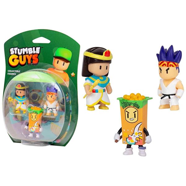 Stumble Guys 3'lü Figür Set 2