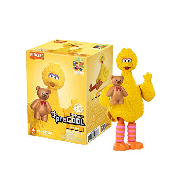 Blokees Sesame Street preCOOL S1 Figür Yapım Seti Big Bird