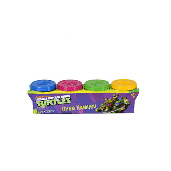 Ninja Turtles 4'lü Oyun Hamuru