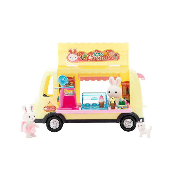 Bay Dreamy Mini Tavşan Dondurma Karavanı Oyun Seti
