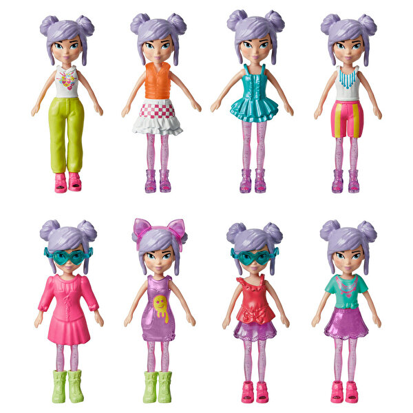 Polly Pocket Farklı Kombin Eğlencesi Oyun Setleri HKV94