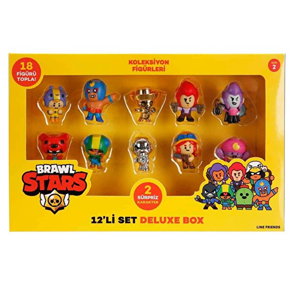 Brawl Stars Delüks 12'li Figür Seti Set 2