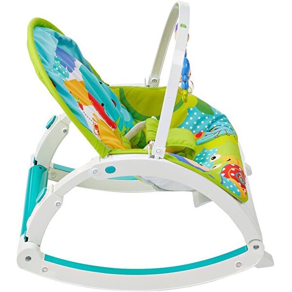 Fisher Price Yağmur Ormanı Portatif Anakucağı ve Sallanan Sandalye CMR10