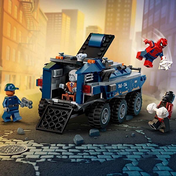 LEGO Marvel Örümcek Adam Hapishane Nakliye Aracı Takibi 7634