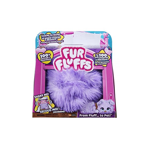 Furfluffs Puppy Fluffy İnteraktif Sesli Evcil Hayvan Oyuncak Köpek
